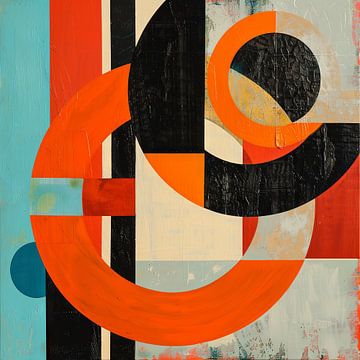 Colourful geometry by Poster Art Shop
