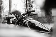Honda Goldwing zijspan zwart-wit van Melissa Peltenburg thumbnail