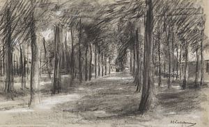Laren, Holland - Brink (Dorfanger), Max Liebermann, Um 1897
