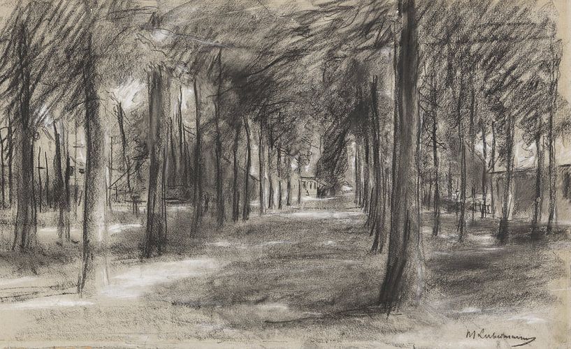 Laren, Holland - Brink (village square), Max Liebermann, c. 1897 by Atelier Liesjes