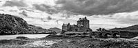 Eilean Donan in Zwart Wit