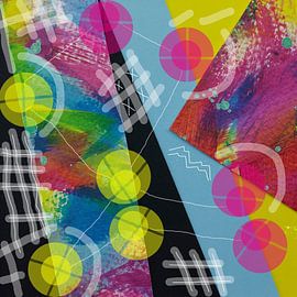 Reflexion der Farben der Côte d'Azur von IYAAN