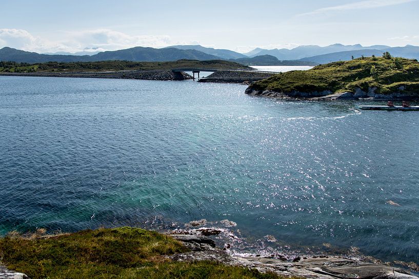 Blaues Meer in Norwegen von Karijn | Fine art Natuur en Reis Fotografie