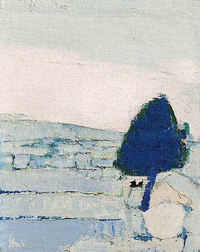 Nicolas de Staël - Landschap van de Provence (1953)