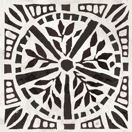 Houtsnede kerst x, Daphne Brissonnet