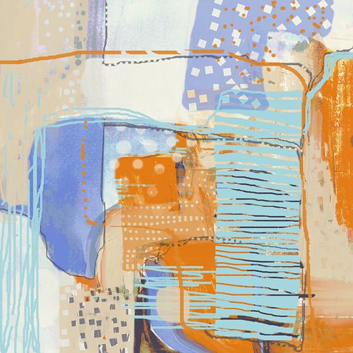 Abstracte levendigheid Geometrisch