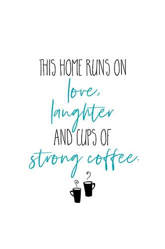 Strong Coffee by Melanie Viola