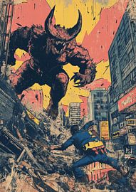 Le héros de Vault-Tec : une aventure pop art dans un terrain vague