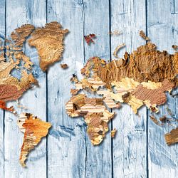 World and country maps