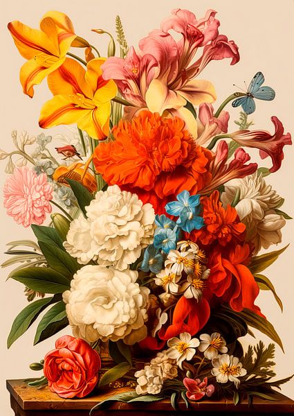 Vintage-Bouquet von Peet de Rouw