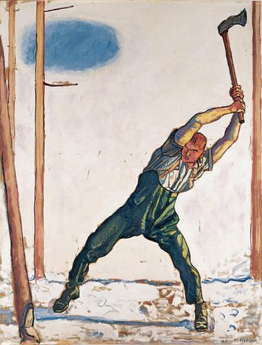 Ferdinand Hodler-Houtsnijder