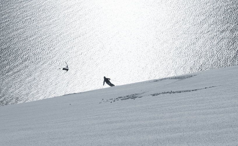 Sail und Ski  in den Lyngenalpen, Norwegen von Menno Boermans