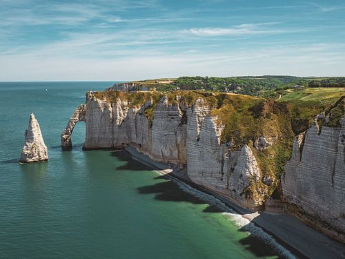 De kliffen van Étretat