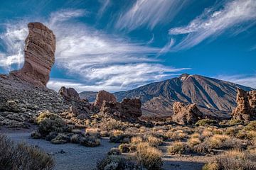 Vulkanische Landschaft des Vulkans El Teide auf Teneriffa von jacky weckx