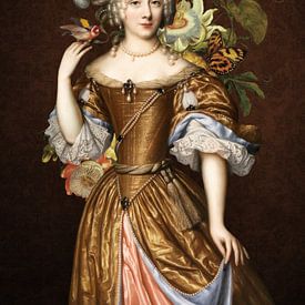 Lady and the Goldfinch von Marja van den Hurk