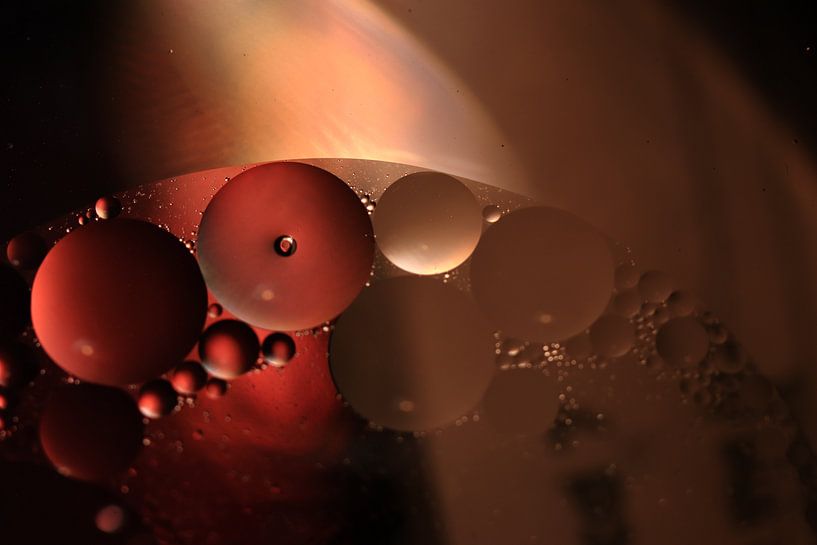 Kunst runde Formen von Wasser von Fotografie Sybrandy