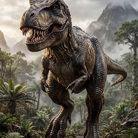 Majestic T-Rex dinosaur by Matthias Spartz