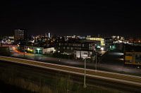 Train passes by