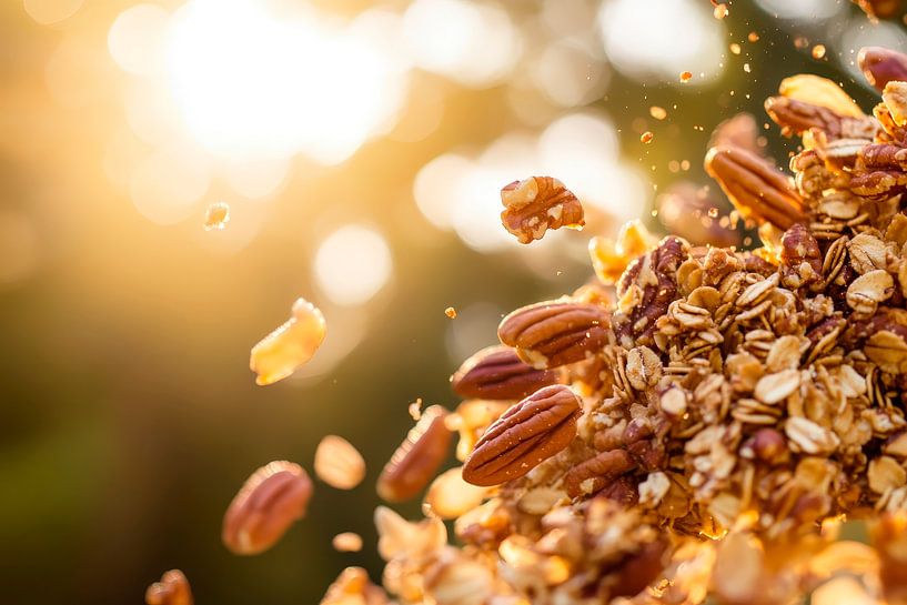 Nutty muesli mix in the sunlight by Poster Art Shop