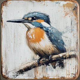 Eisvogel von Brigitta Meijer