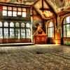Beelitz Speelzaal in oud verlaten gebouw van Tineke Visscher