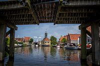 Sluis Hindeloopen fan uit binnenhaven