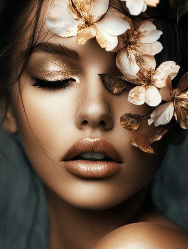 Portrait moderne et chic 