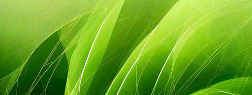 fond vert abstrait avec illustration de vagues