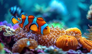 Tropical Clownfish by ByNoukk