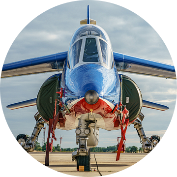 Alpha Jet van de Patrouille Acrobatique de France. van Jaap van den Berg