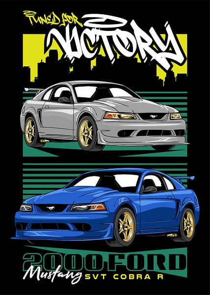 Ford Mustang SVT Cobra R Car by Adam Khabibi