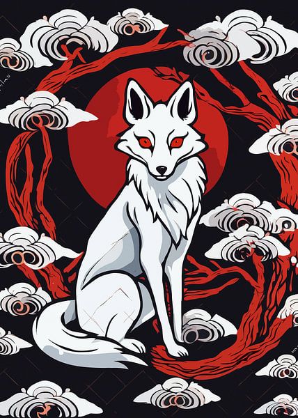Kitsune magical by Rizal Azhari