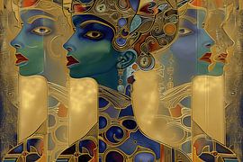 Golden girl by Ton Kuijpers