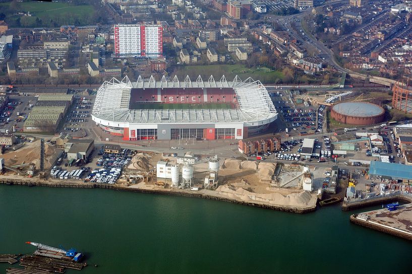 Stade de football de Southampton par Richard Wareham