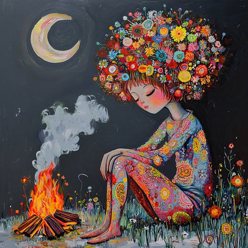 Flower Head | Flowers by Night