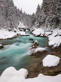 Paysage hivernal dans la vallée de Risstal sur Denis Feiner