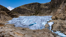 Jostedalsbreen Glacier, Norway by Harold van den Hurk