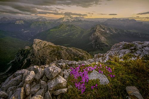 Sonnenuntergang Dolomiten