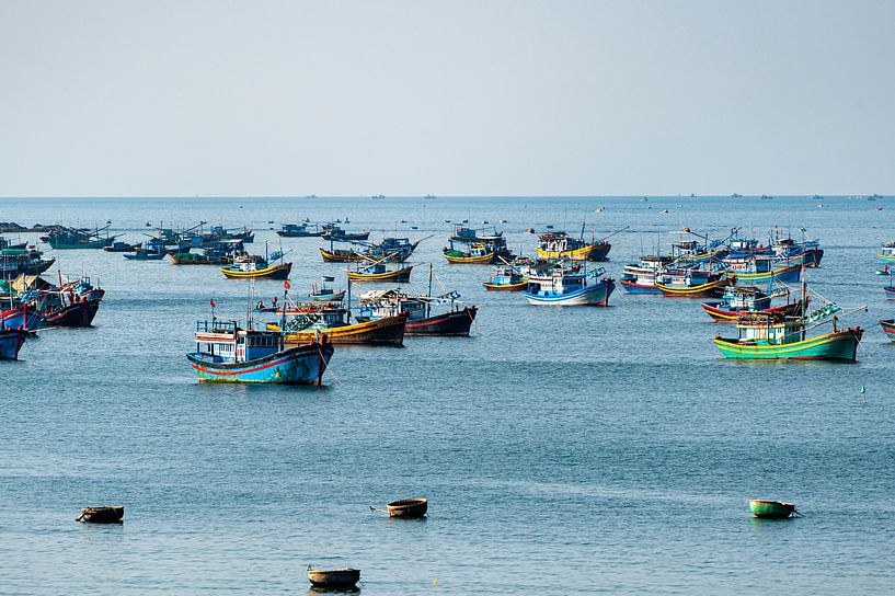 Pêcheurs de Mui Ne par Sebastiaan Hamming