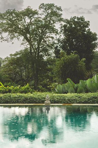 Schwimmbad/ Bali Reisefotografie/ Kunstdruck