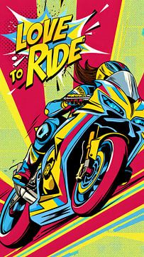 LOVE TO RIDE – Supersport motor op volle Vaart van Dennis Kuzee