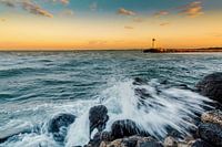Wellen am Meer