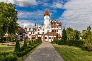 Basedow Castle in northern Germany by Adelheid Smitt