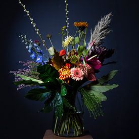Bouquet de fleurs sur Marco Heemskerk