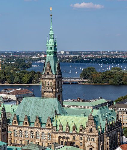 Hamburg-oud stadhuis