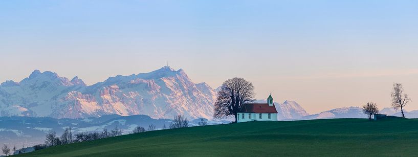 Amtzell-kapel | Opper-Zwaben van Panorama-Rundblick