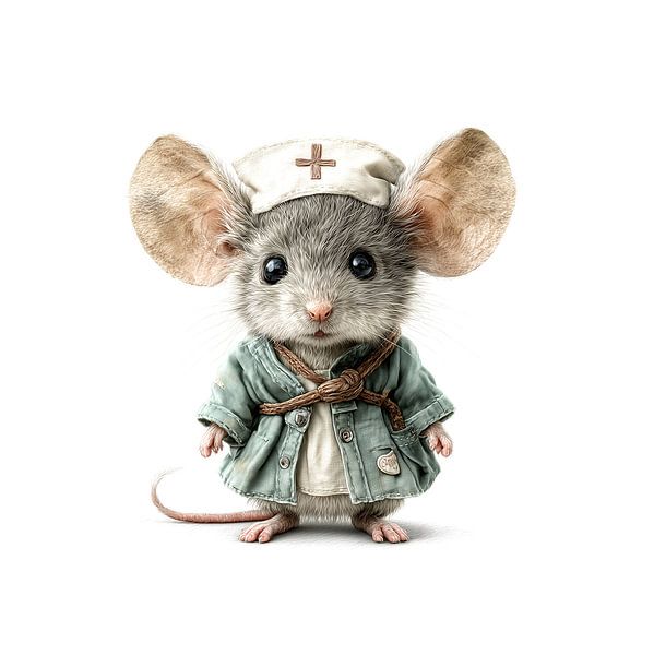 sœur souris par Margriet Hulsker