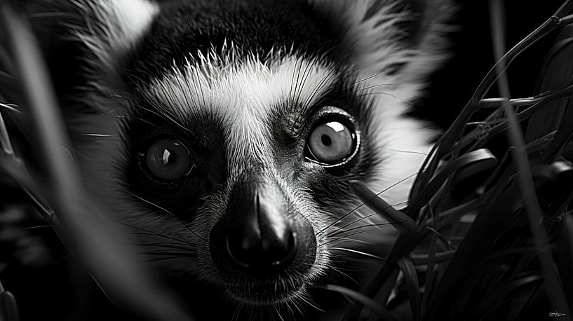 wildlife in black and white by Gelissen Artworks