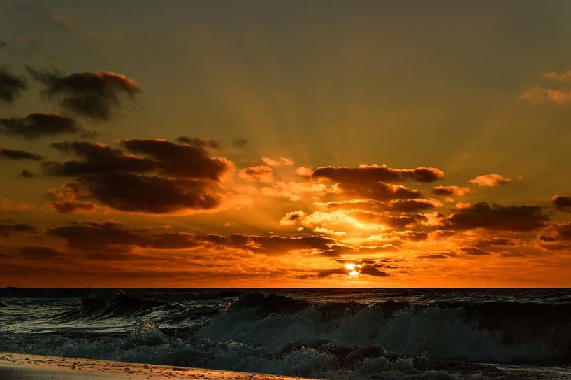 Zonsondergang op Texel par Wijnand Medendorp