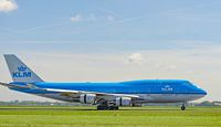 KLM Boeing 747 jumbojet op Schiphol van Sjoerd van der Wal Fotografie thumbnail